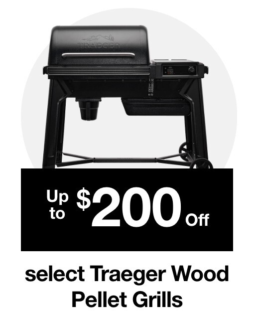 Up to $200 off select Traeger Grills 